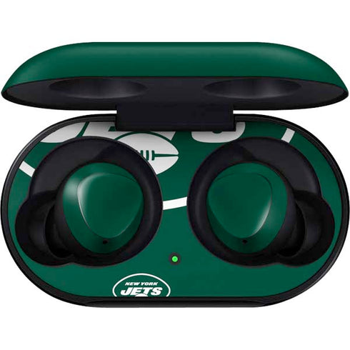 NFL New York Jets Large Logo Galaxy Buds Skin