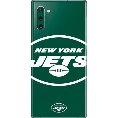 NFL New York Jets Large Logo Galaxy Note 10 Skin
