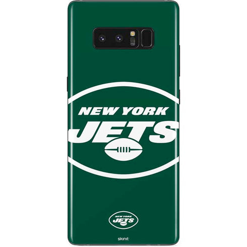 NFL New York Jets Large Logo Galaxy Note 8 Skin