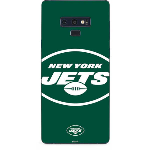 NFL New York Jets Large Logo Galaxy Note 9 Skin