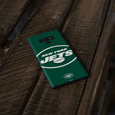 NFL New York Jets Large Logo Galaxy Note 9 Skin