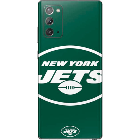 NFL New York Jets Large Logo Galaxy Note20 5G Skin