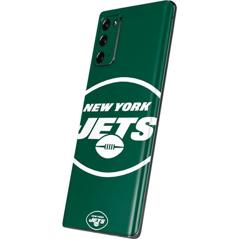 NFL New York Jets Large Logo Galaxy Note20 5G Skin