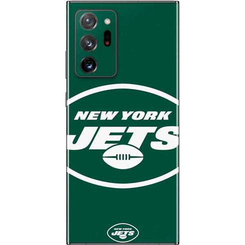 NFL New York Jets Large Logo Galaxy Note20 Ultra 5G Skin