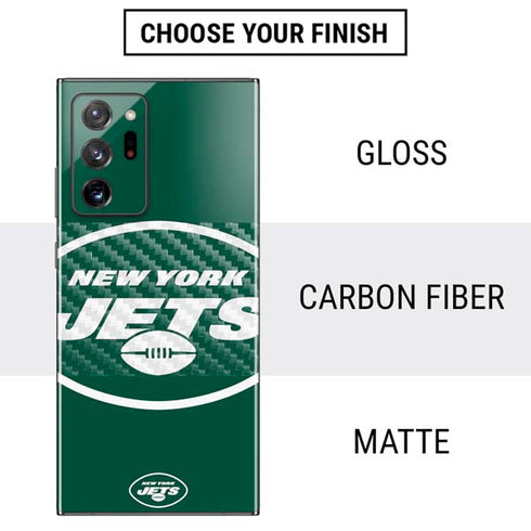 NFL New York Jets Large Logo Galaxy Note20 Ultra 5G Skin