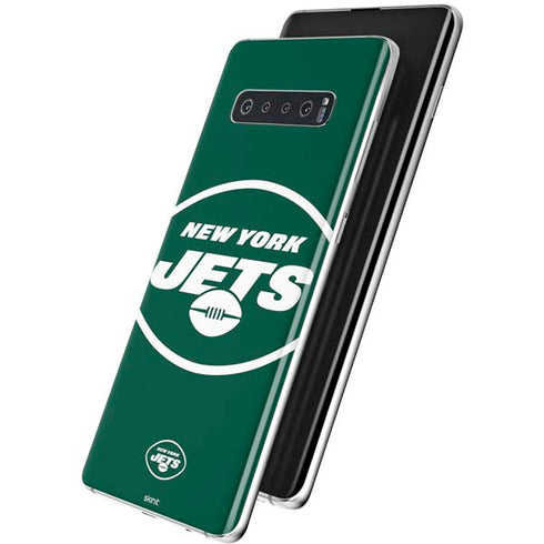 NFL New York Jets Large Logo Galaxy S10 Skin