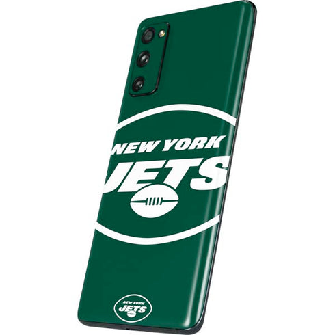 NFL New York Jets Large Logo Galaxy S20 Fan Edition Skin