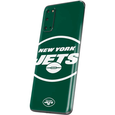 NFL New York Jets Large Logo Galaxy S20 Skin