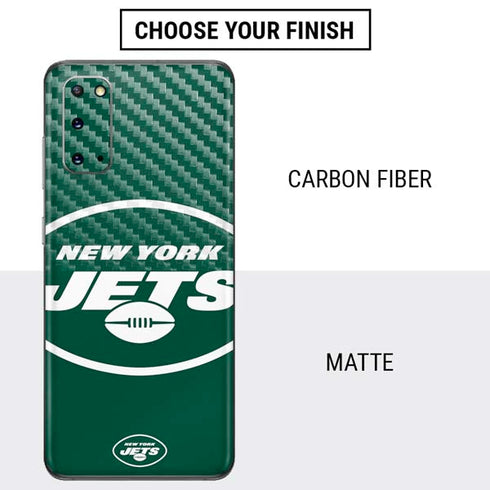 NFL New York Jets Large Logo Galaxy S20 Skin