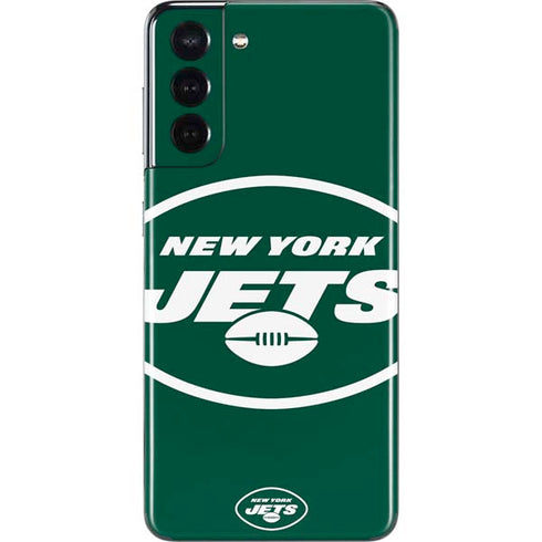 NFL New York Jets Large Logo Galaxy S21 5G Skin