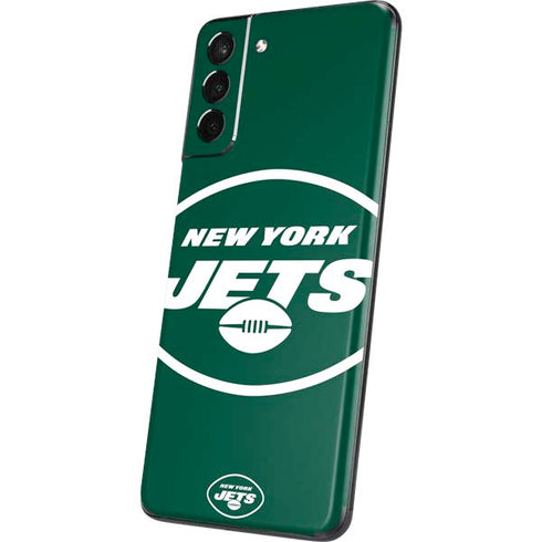 NFL New York Jets Large Logo Galaxy S21 5G Skin