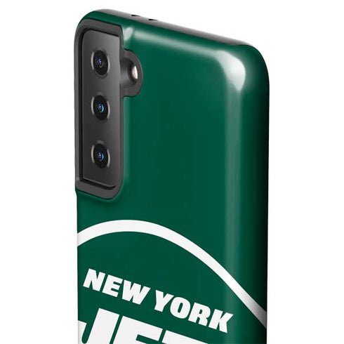 NFL New York Jets Large Logo Galaxy S21 FE Pro Case