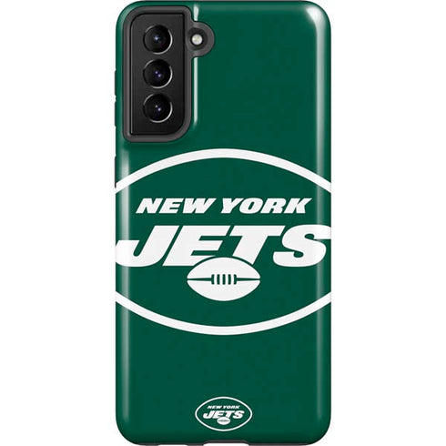 NFL New York Jets Large Logo Galaxy S21 Plus 5G Pro Case