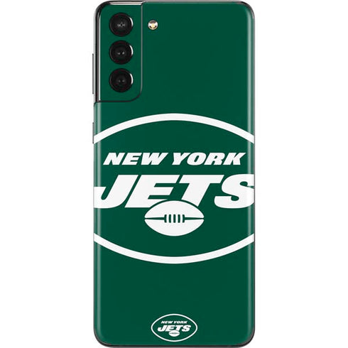 NFL New York Jets Large Logo Galaxy S21 Plus 5G Skin
