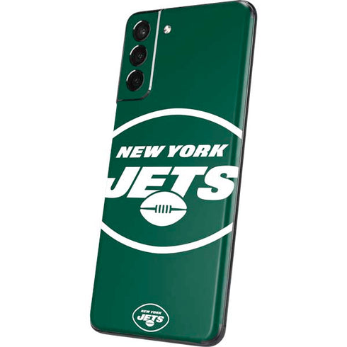 NFL New York Jets Large Logo Galaxy S21 Plus 5G Skin