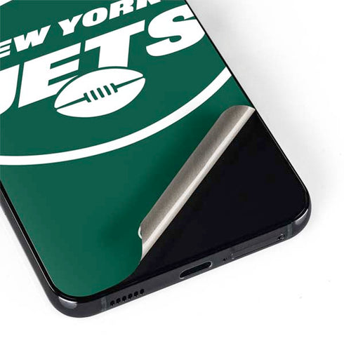 NFL New York Jets Large Logo Galaxy S22 Plus Skin