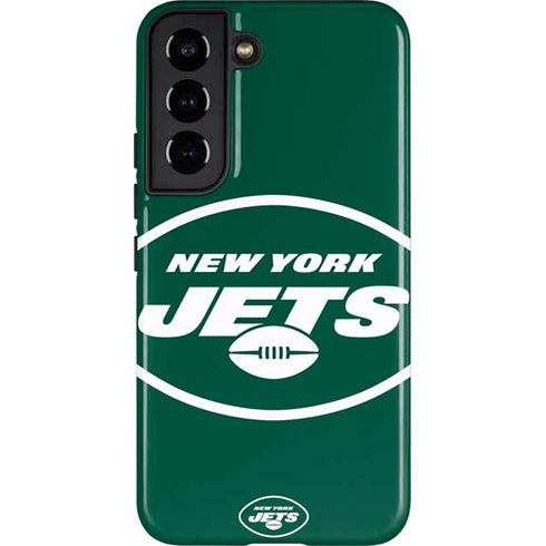 NFL New York Jets Large Logo Galaxy S22 Pro Case