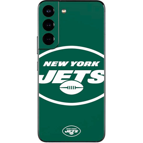 NFL New York Jets Large Logo Galaxy S22 Skin