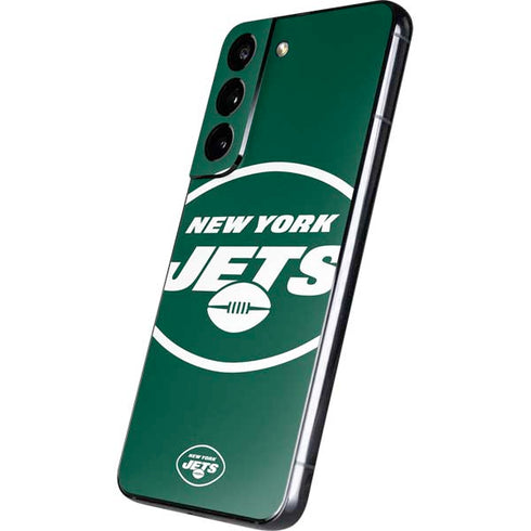 NFL New York Jets Large Logo Galaxy S22 Skin