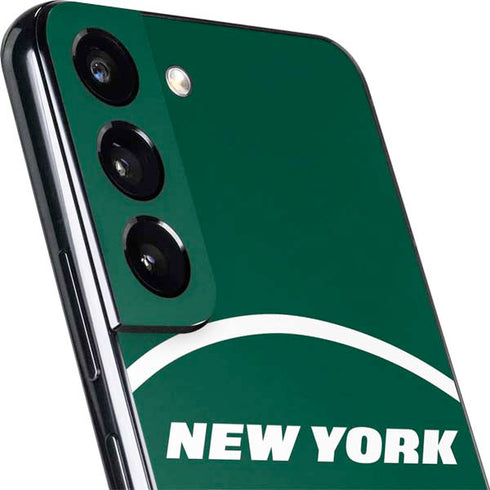 NFL New York Jets Large Logo Galaxy S22 Skin