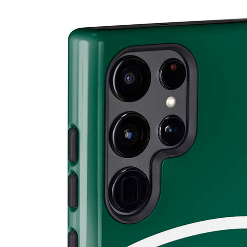 NFL New York Jets Large Logo Galaxy S22 Ultra Pro Case