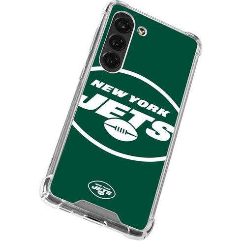 NFL New York Jets Large Logo Galaxy S23 Clear Case