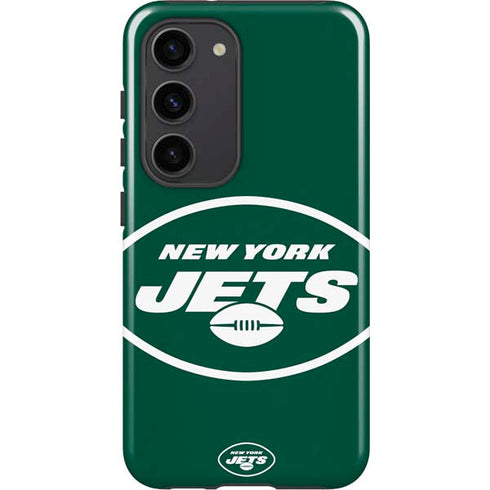 NFL New York Jets Large Logo Galaxy S23 Pro Case