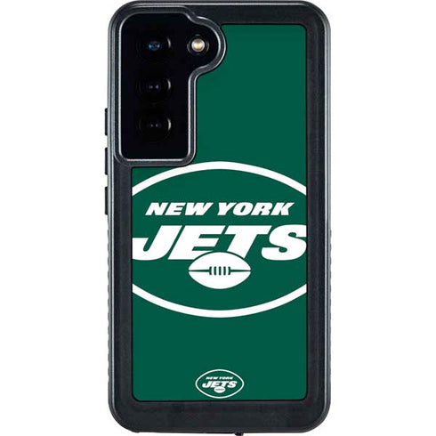 NFL New York Jets Large Logo Galaxy S23 Waterproof Case