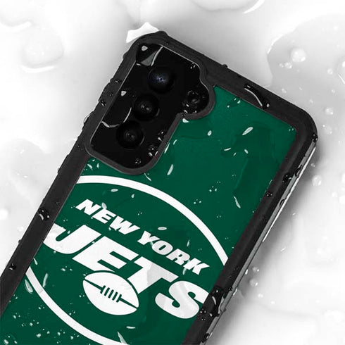 NFL New York Jets Large Logo Galaxy S23 Waterproof Case