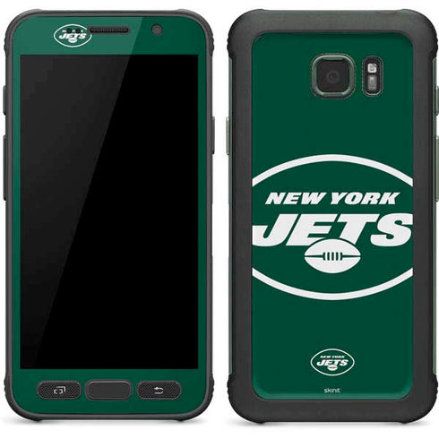 NFL New York Jets Large Logo Galaxy S7 Active Skin