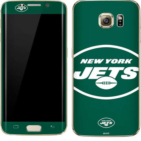 NFL New York Jets Large Logo Galaxy S7 Edge Skin