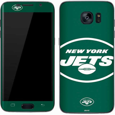 NFL New York Jets Large Logo Galaxy S7 Skin
