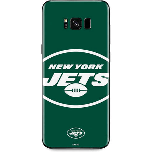 NFL New York Jets Large Logo Galaxy S8 Plus Skin