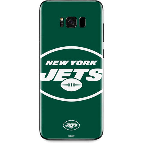 NFL New York Jets Large Logo Galaxy S8 Skin