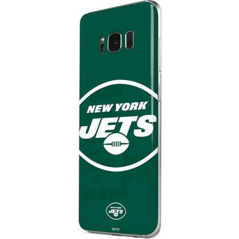 NFL New York Jets Large Logo Galaxy S8 Skin