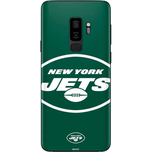 NFL New York Jets Large Logo Galaxy S9 Plus Skin