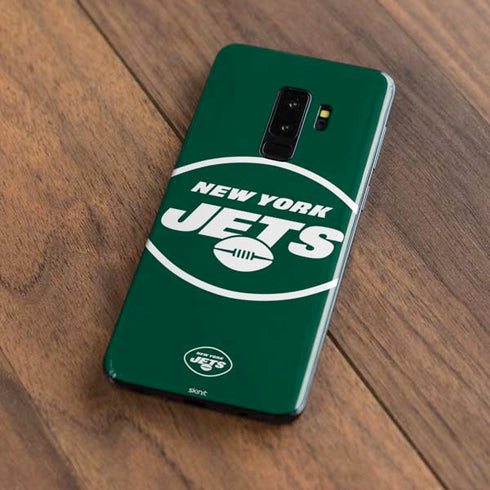 NFL New York Jets Large Logo Galaxy S9 Plus Skin