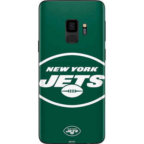 NFL New York Jets Large Logo Galaxy S9 Skin