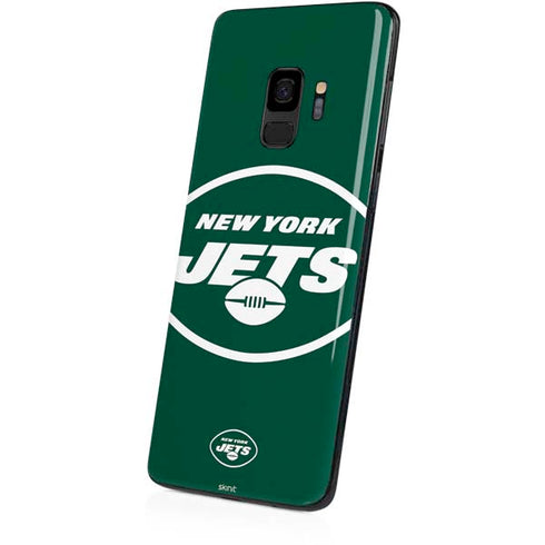 NFL New York Jets Large Logo Galaxy S9 Skin