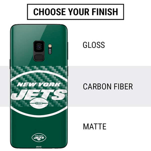 NFL New York Jets Large Logo Galaxy S9 Skin