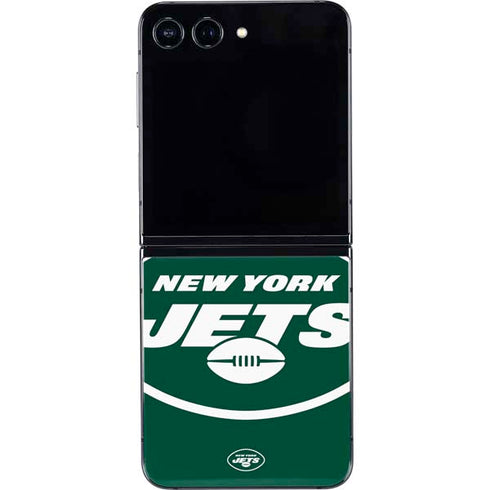 NFL New York Jets Large Logo Galaxy Z Flip5 5G Skin