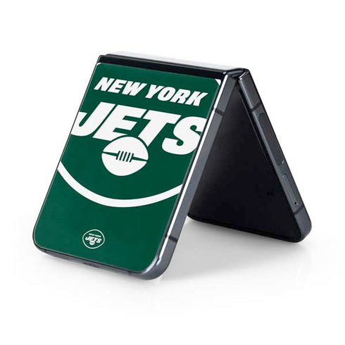 NFL New York Jets Large Logo Galaxy Z Flip5 5G Skin