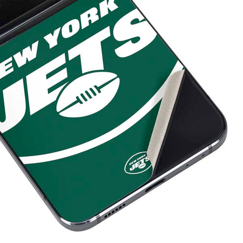 NFL New York Jets Large Logo Galaxy Z Flip5 5G Skin