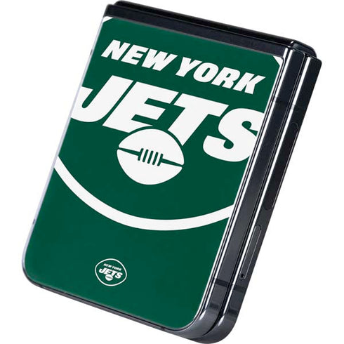 NFL New York Jets Large Logo Galaxy Z Flip5 5G Skin