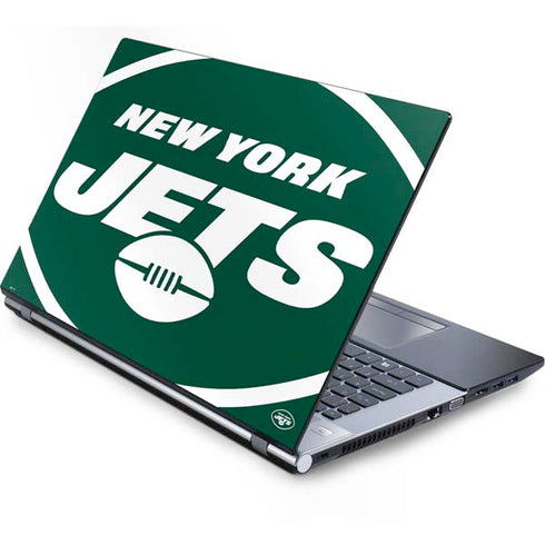 NFL New York Jets Large Logo Generic Laptop Skin