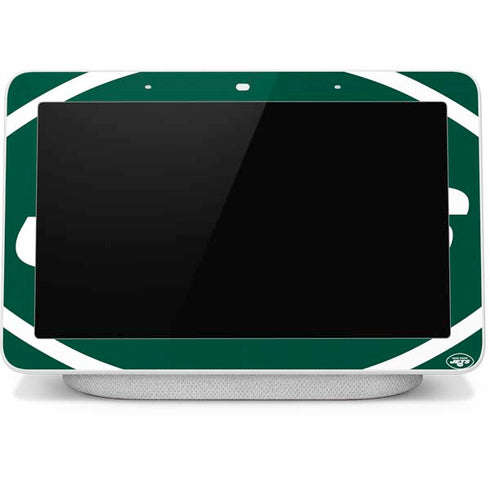 NFL New York Jets Large Logo Google Home Hub Skin