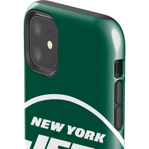NFL New York Jets Large Logo iPhone 11 Impact Case