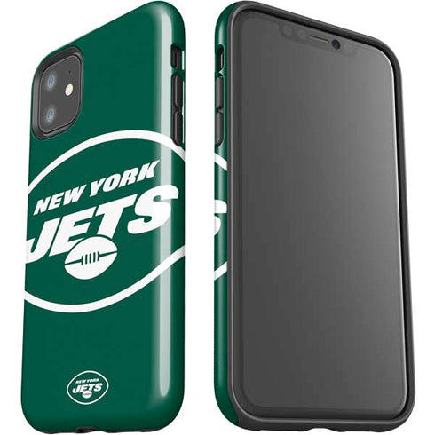 NFL New York Jets Large Logo iPhone 11 Impact Case