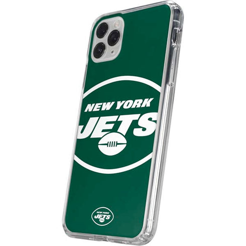 NFL New York Jets Large Logo iPhone 11 Pro Clear Case
