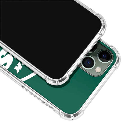 NFL New York Jets Large Logo iPhone 11 Pro Max Clear Case